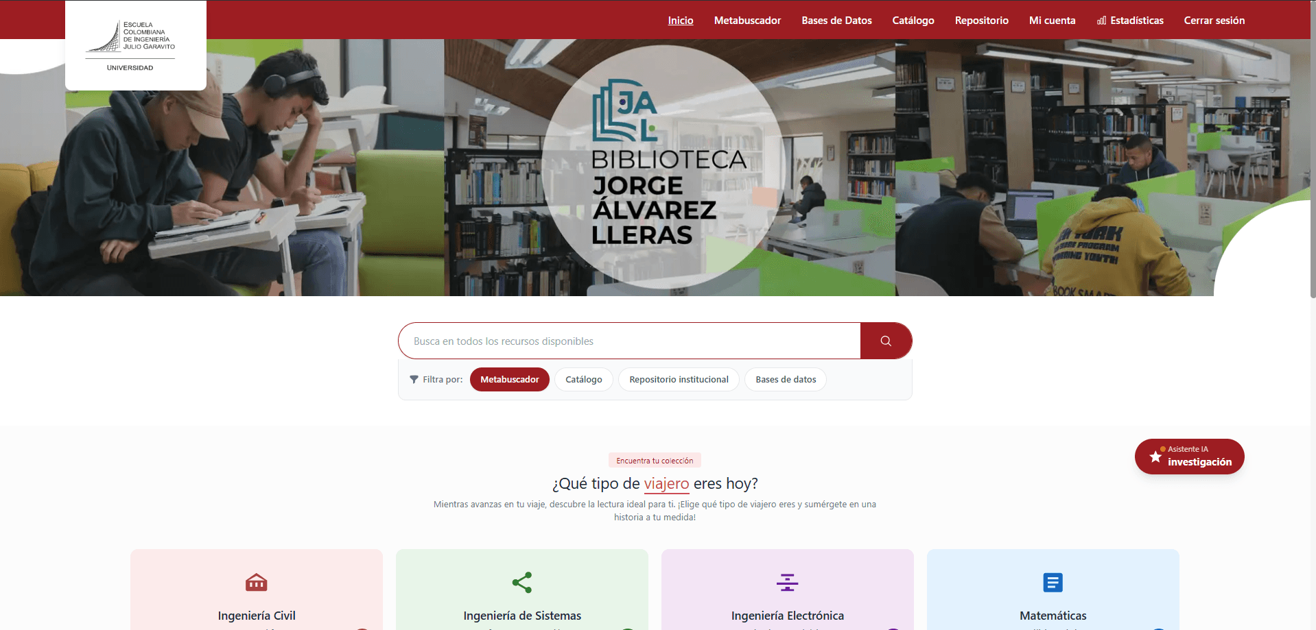 BiblioMeta - Escuela Colombiana de Ingeniería