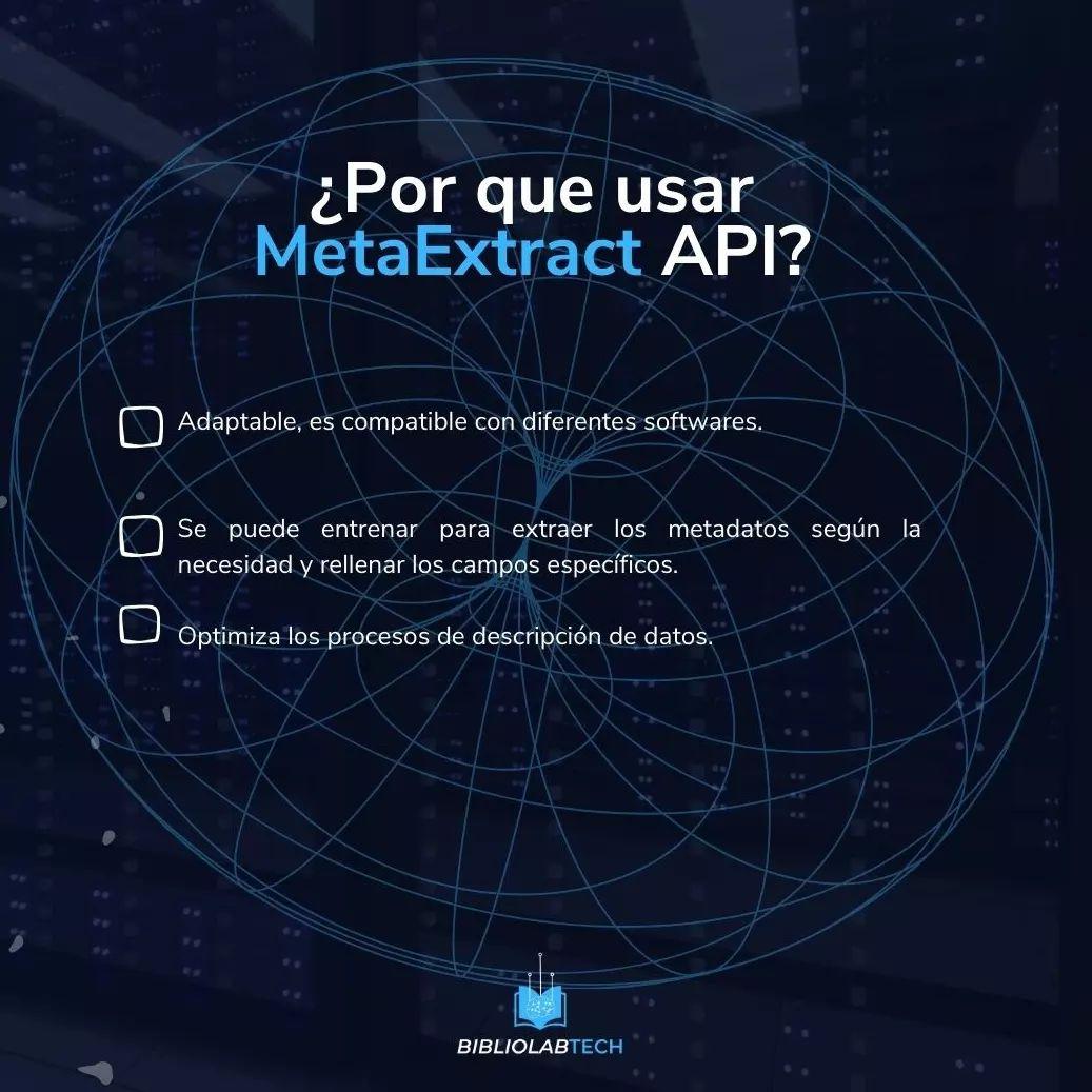 ¿Por qué usar MetaExtract?